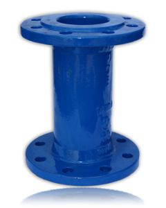 FF-Stück aus Gusseisen, EKB beschichtet, blau